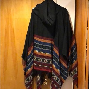 NWT boho poncho